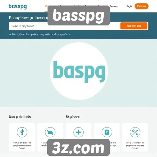Exploração das principais características do site basspg